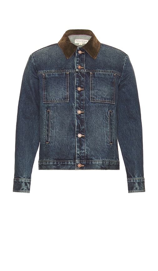 Shop Nili Lotan Chester Jacket In Simon Wash