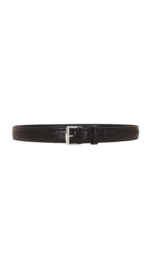 NILI LOTAN Sloane Belt in Burgundy. - size 75 (also in 80, 85, 90)