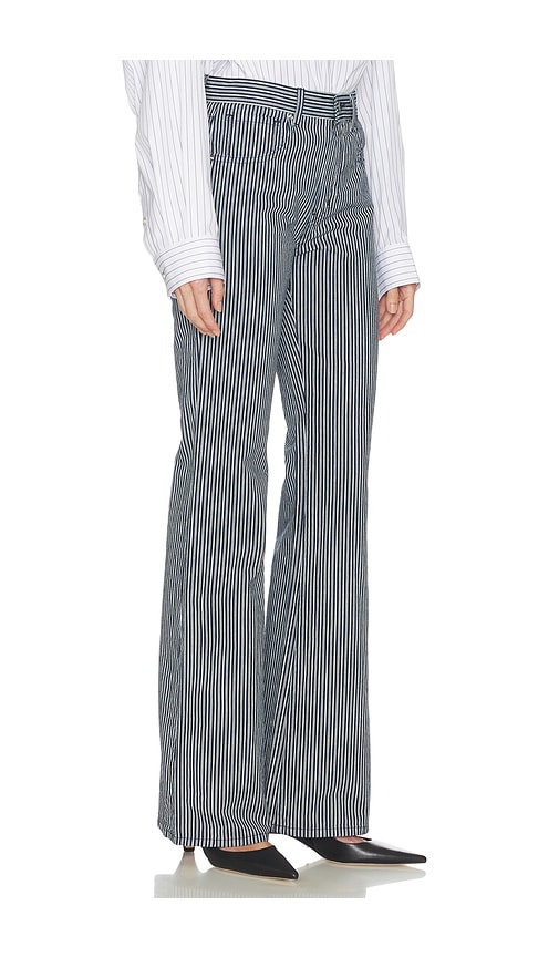  Nili Lotan Vaquero A Rayas Celia En Color Azul Marino Talla 24  (también En 25, 26, 27, 28, 29, 30). 