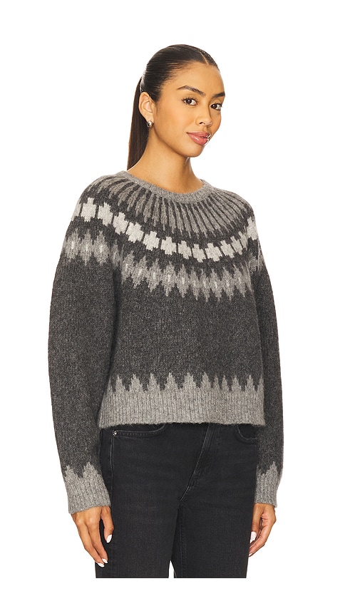 Nili Lotan Crew Neck Sweater In Gray