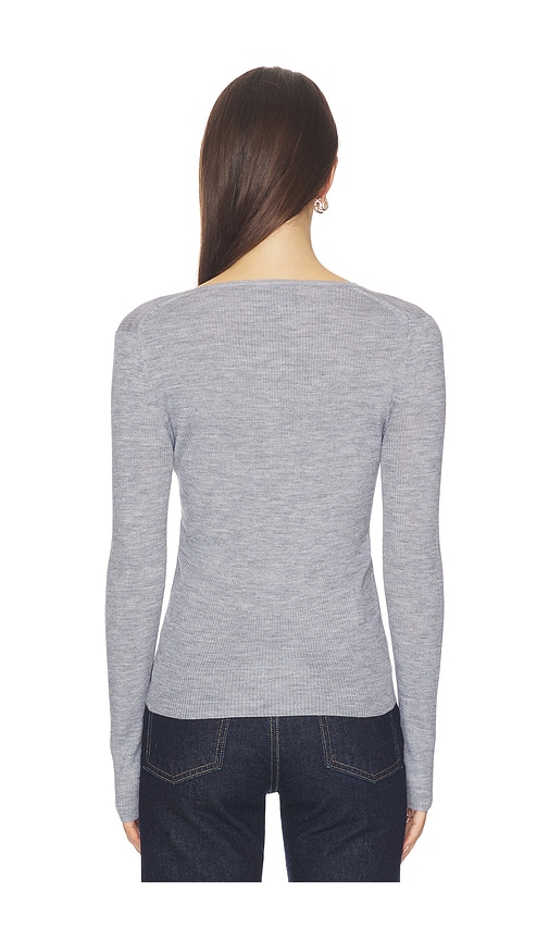  Nili Lotan Strick Klarise In Grey. Größe S. Also In Xs, M, L. 