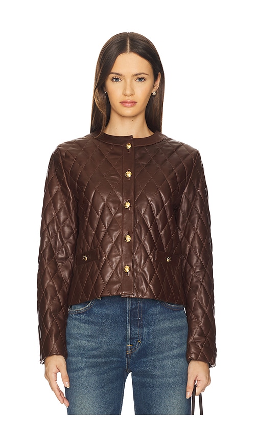 NILI LOTAN Amy Leather Jacket