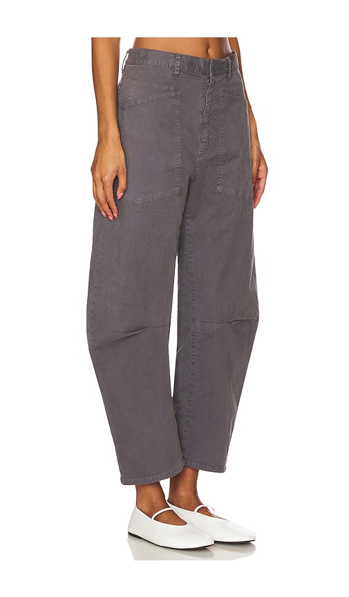 Shop Nili Lotan Shon Pant In Vintage Grey