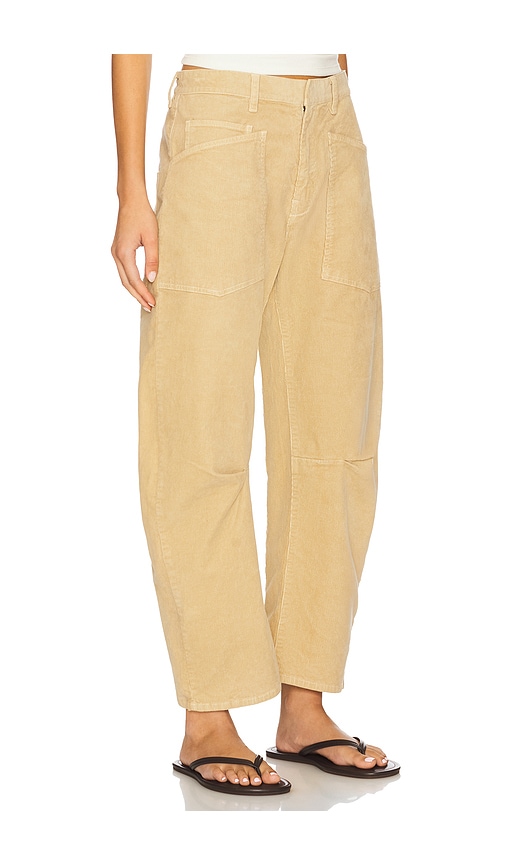 Nili Lotan Shon Corduroy Pants Sabbia In Nude