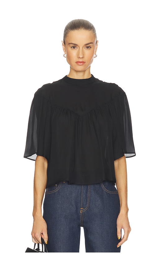 Nili Lotan Lucie Blouse In Black