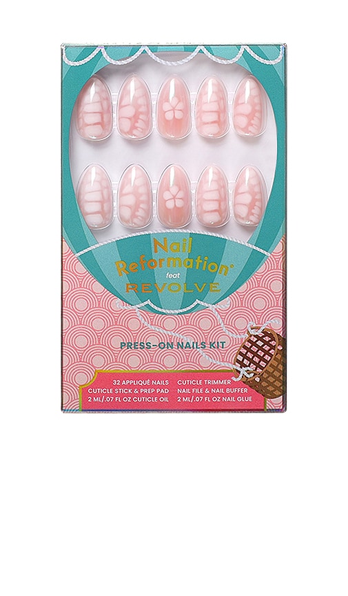 Nail Reformation x REVOLVE Petal Trail Press On Nails in Beauty: Multi.