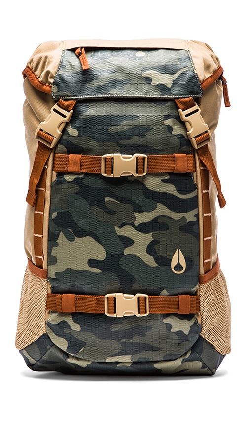 nixon camo backpack