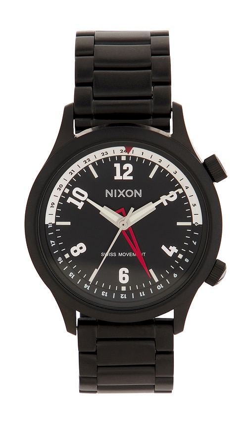 Drifter GMT Watch in Black.