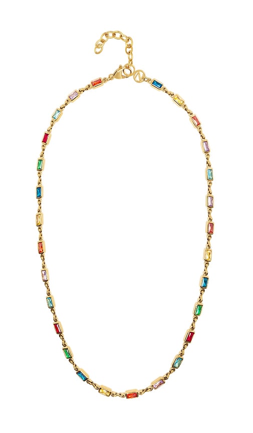 Nialaya Rectangle Tennis Necklace