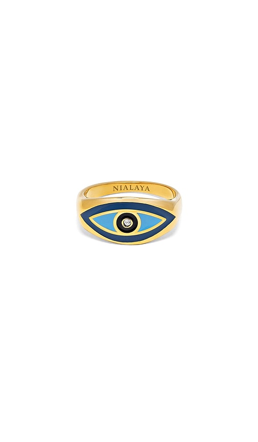 Nialaya Evil Eye Ring