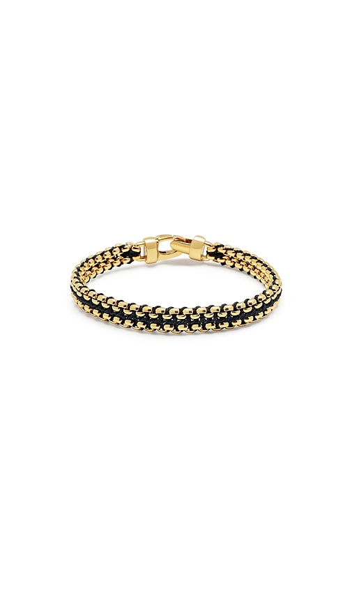 Nialaya Woven 8Mm Box Chain Bracelet