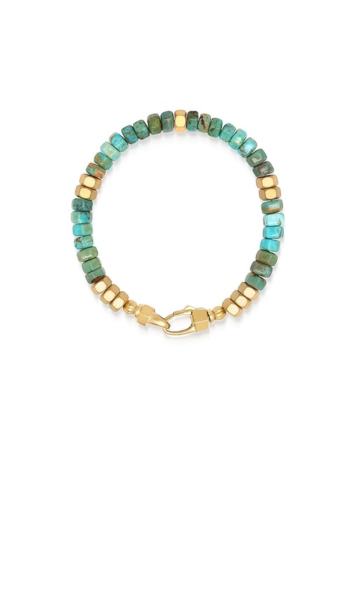 Nialaya Hexagon Beaded Bracelet