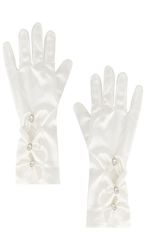 Nana Jacqueline Alana Gloves in White