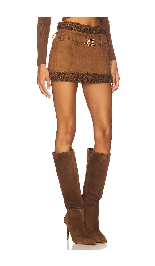 Nana Jacqueline Hailey Skirt In Brown