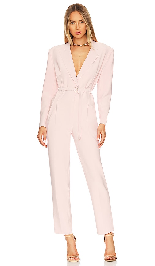 Norma Kamali Jumpsuit in Blush