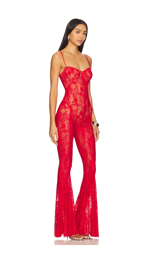 NORMA KAMALI UNDERWIRE FISHTAIL JUMPSUIT WITH BODYSUIT