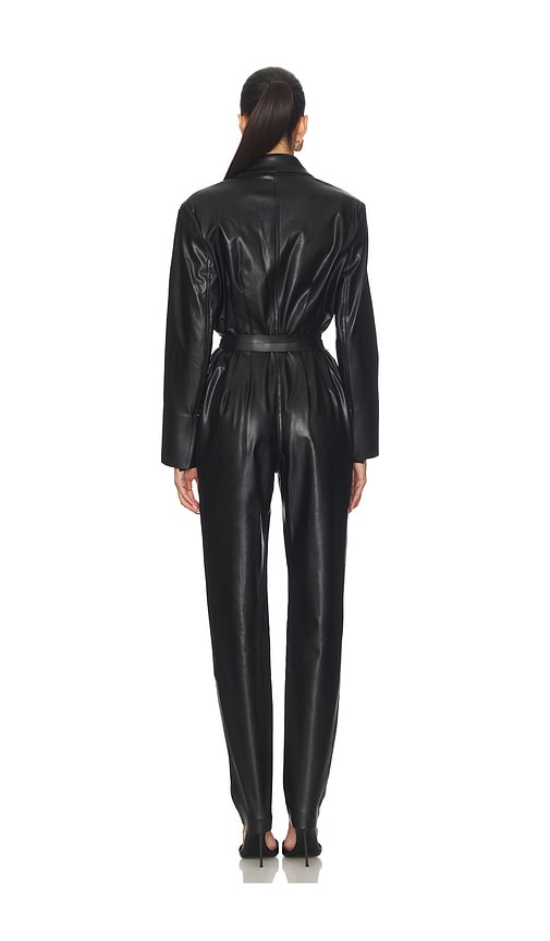 Norma Kamali Easy Fit Single Breasted Tapered Leg Jumpsuit In Black. Taglia Xs. Also In Xxs, S, M, L. 
