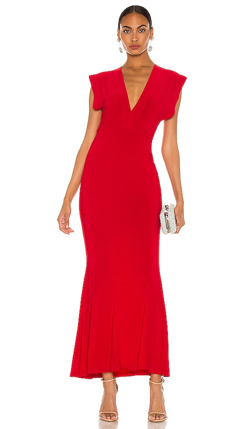 X REVOLVE V Neck Rectangle Gown in … curated on LTK