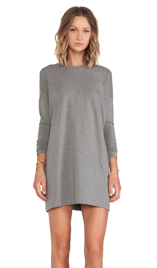Crew Neck Tunic Dress