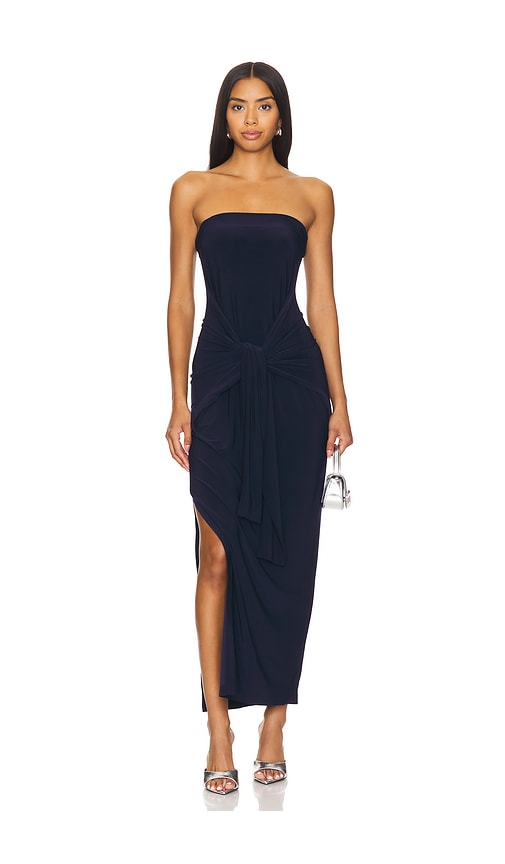 Navy Dress Strapless REVOLVE