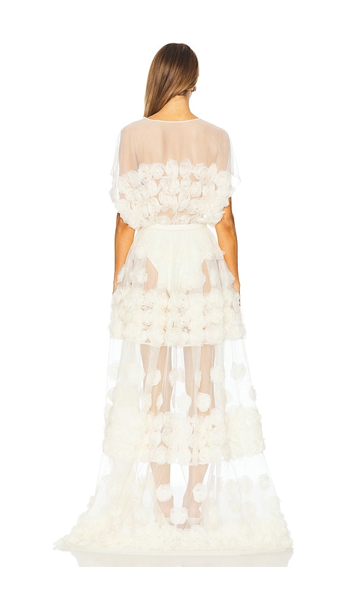  Norma Kamali Ausgestelltes Abendkleid Ultra Oversize ärmellos In Cream. Größe S. Also In M, L. 