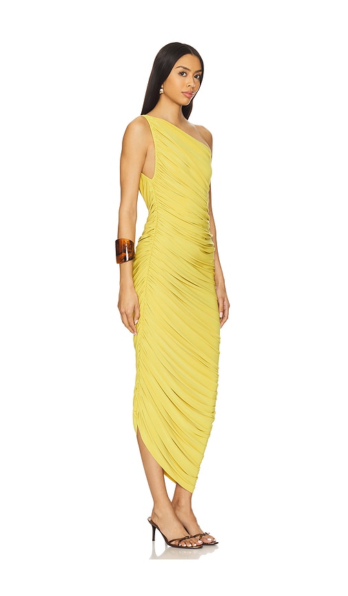 Norma Kamali Diana Gown In Green