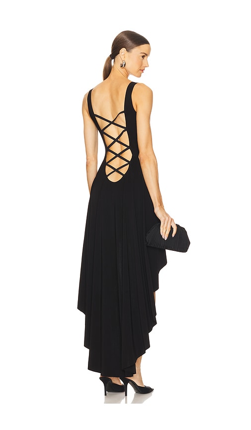 Hi Low Sleeveless Gown