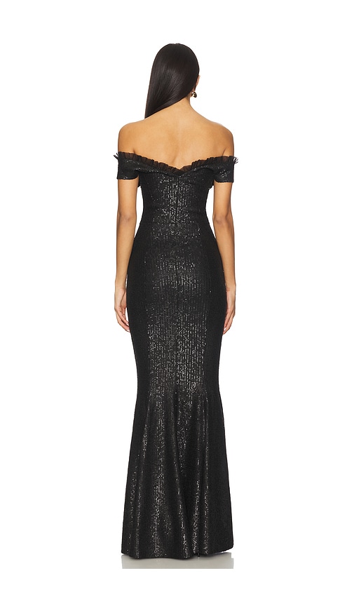  Norma Kamali Grace-kleid Mit Fischschwanz Und Doppelt überschnittenen Schultern In Black. Größe Xxs. Also In Xs, S. 