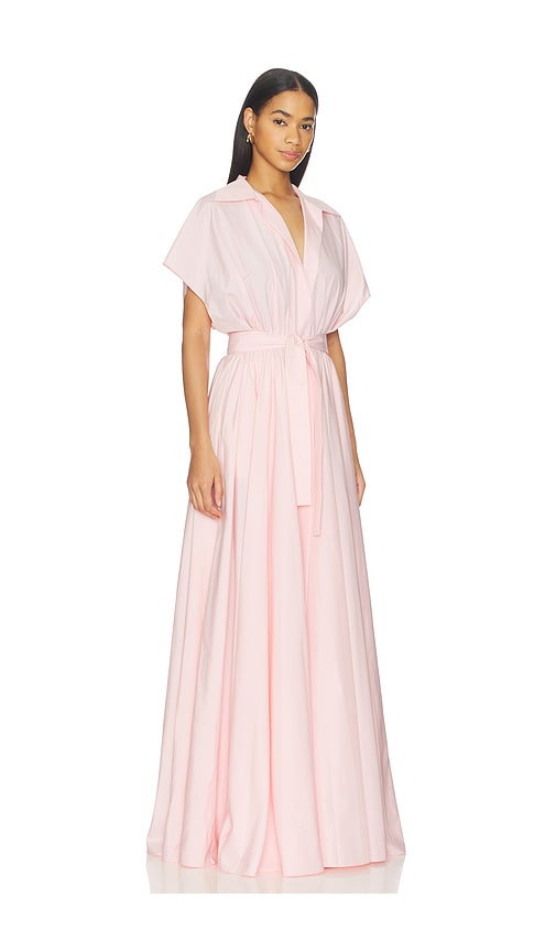 Norma Kamali Super Oversized Nk Shirt Flared Gown | Thumbnail 2 Norma Kamali Super Oversized Nk Shirt Flared Gown | Thumbnail 2