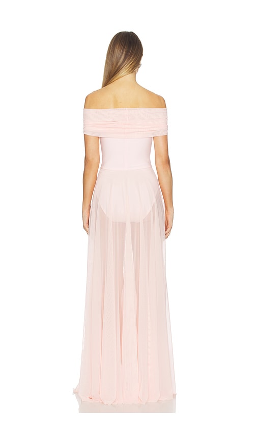 Norma Kamali Abendkleid Sleeveless Cowl Neck Combo Flared In Pink. Größe S. Also In Xs, M, L. 