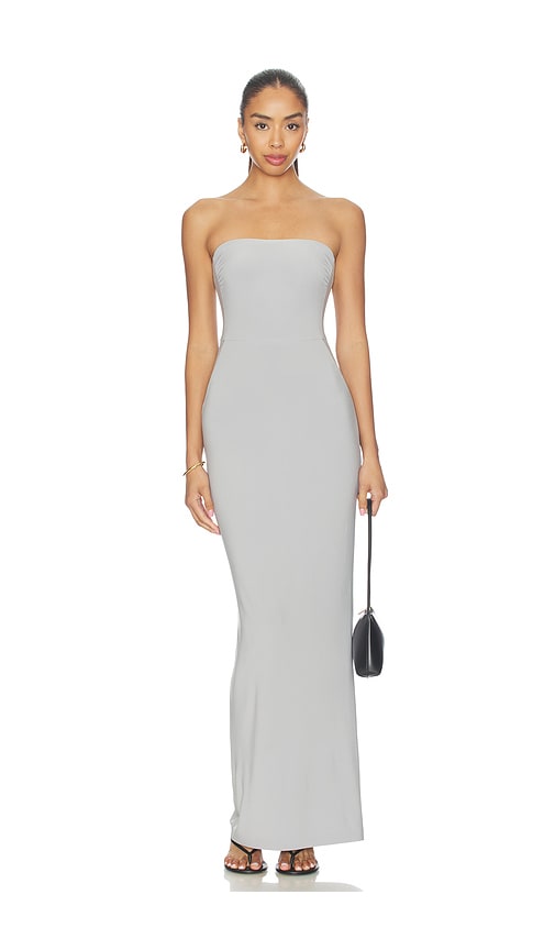 Norma Kamali x Lifestyle Strapless Long Dress