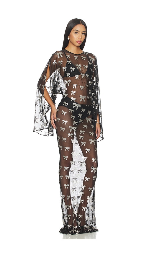  Norma Kamali Vestido Largo Reverse Obie With Long Sleeve En Color Negro Talla L  (también En M, S, Xs, Xxs). 