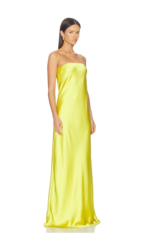 Norma Kamali Bias Strapless Gown | Thumbnail 2 Norma Kamali Bias Strapless Gown | Thumbnail 2