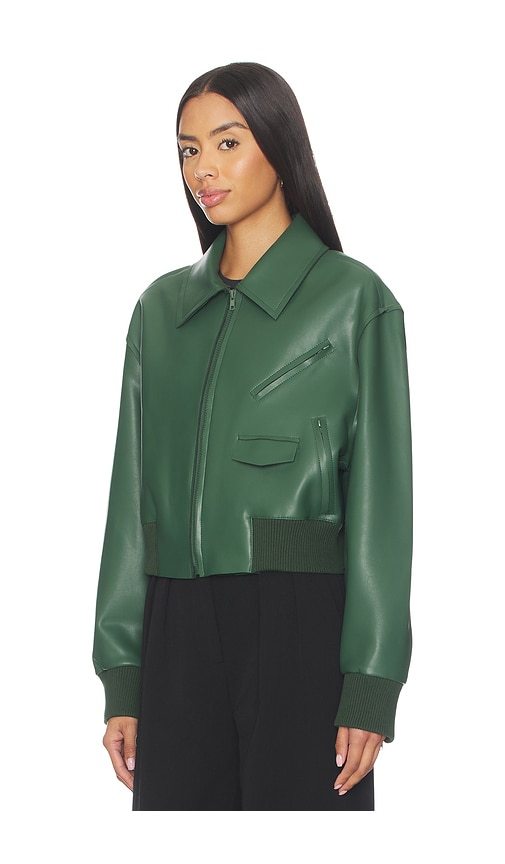  Norma Kamali Chaqueta Clásica Corta De Hombre Con Cremallera Frontal En Color Militar Talla L  (también En M, S, Xs). 
