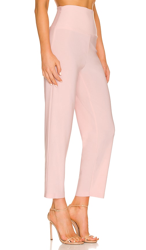 Shop Norma Kamali Pencil Pant In Blush