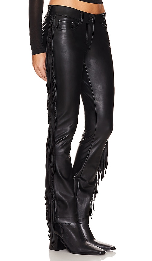 FRINGE BOOT LEG JEAN