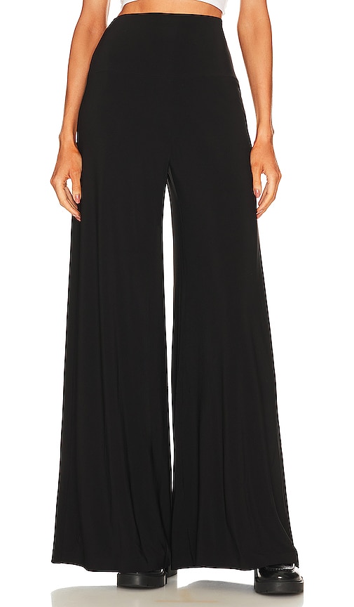 Norma Kamali Womens High Waist Elephant Pants in Black | Lyst