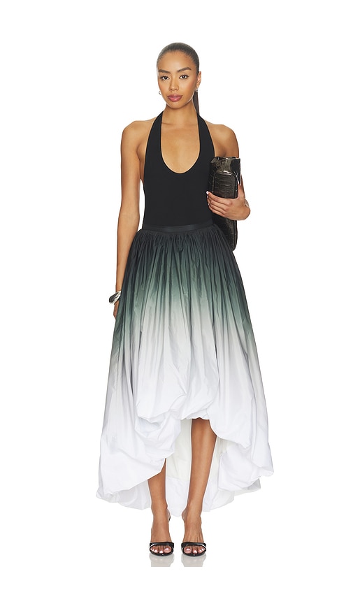 Norma Kamali Hi Low Bubble Skirt | Thumbnail 5