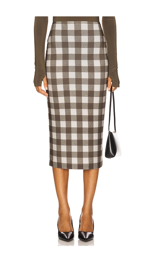 Norma Kamali Straight Skirt To Midcalf