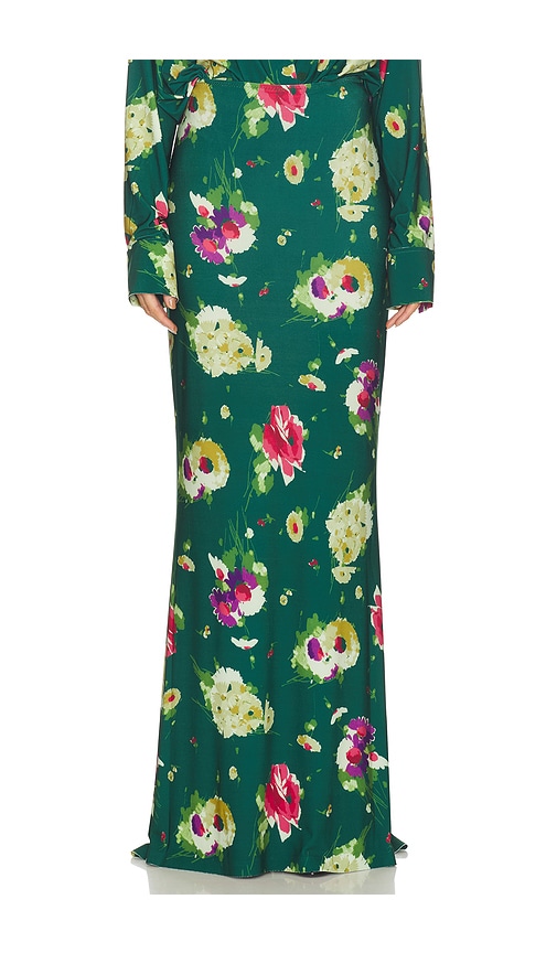 Norma Kamali Obie Long Skirt