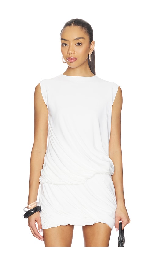 Norma Kamali Sleeveless Twist Top