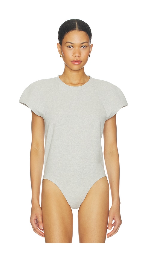  Norma Kamali Body Estilo Bomber De Manga Casquillo En Color Gris Claro Talla L  (también En M, S, Xl, Xs, Xxs). 