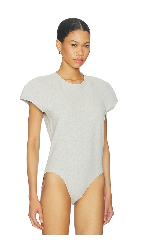  Norma Kamali Body Estilo Bomber De Manga Casquillo En Color Gris Claro Talla L  (también En M, S, Xl, Xs, Xxs). 