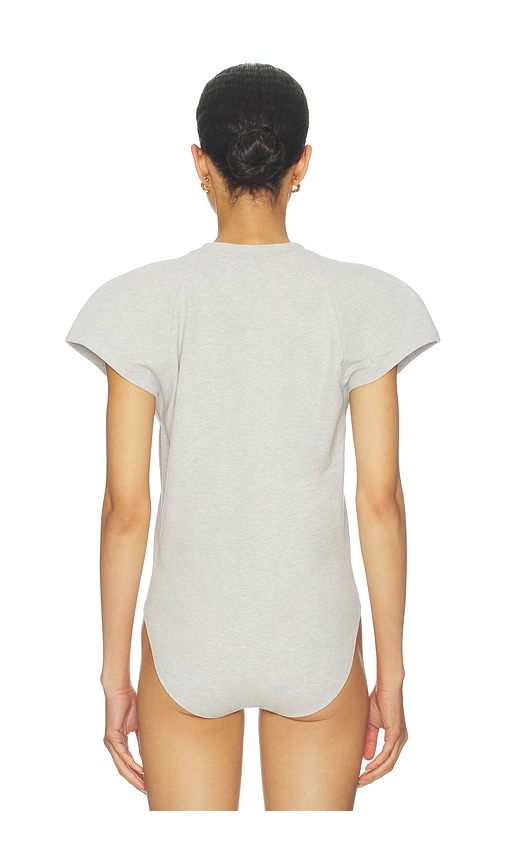Norma Kamali Cap Sleeve Bomber Bodysuit | Thumbnail 4 Norma Kamali Cap Sleeve Bomber Bodysuit | Thumbnail 4