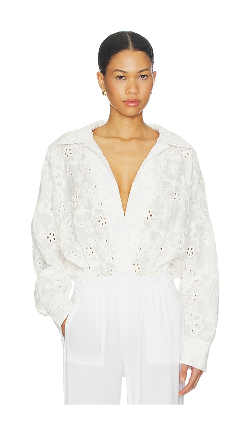 Super Oversized Boyfriend Shirt Bodysuit