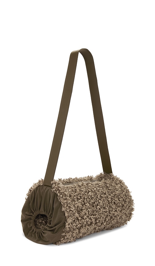  Norma Kamali Muff Bag Muff In Beige. 