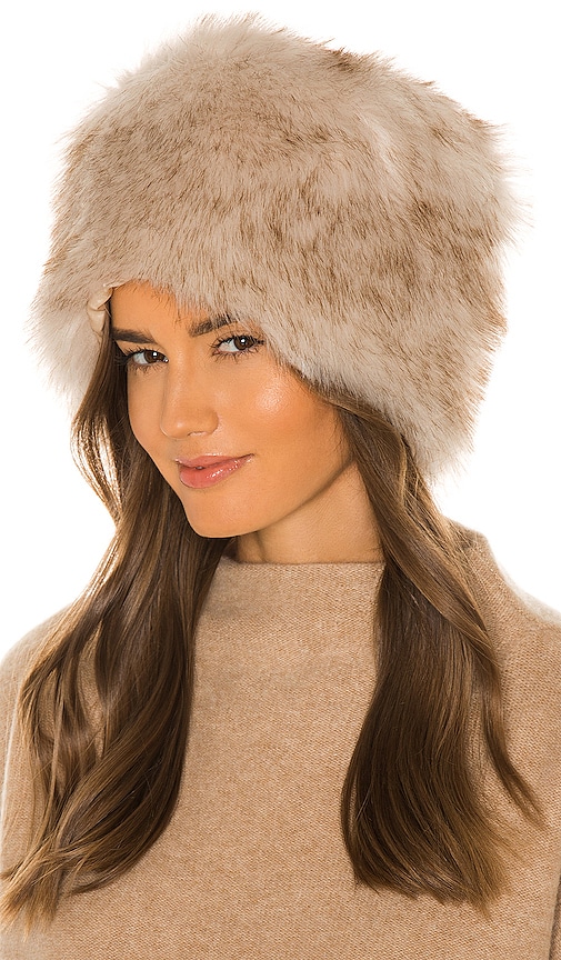 Nookie Tatiana Russian Faux Fur Fitted Hat Tan Nookie | Accessories | Nookie Tatiana Russian Faux Fur  main image 2