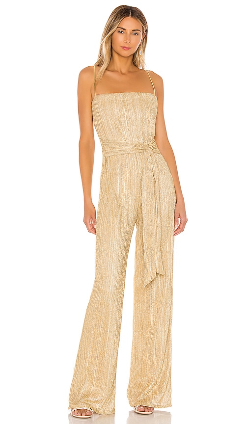 Nookie Mystery Jumpsuit in Gold | REVOLVE
