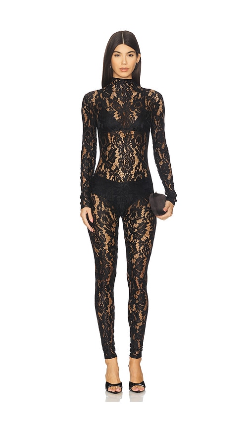 Nookie Lennox Catsuit In Black