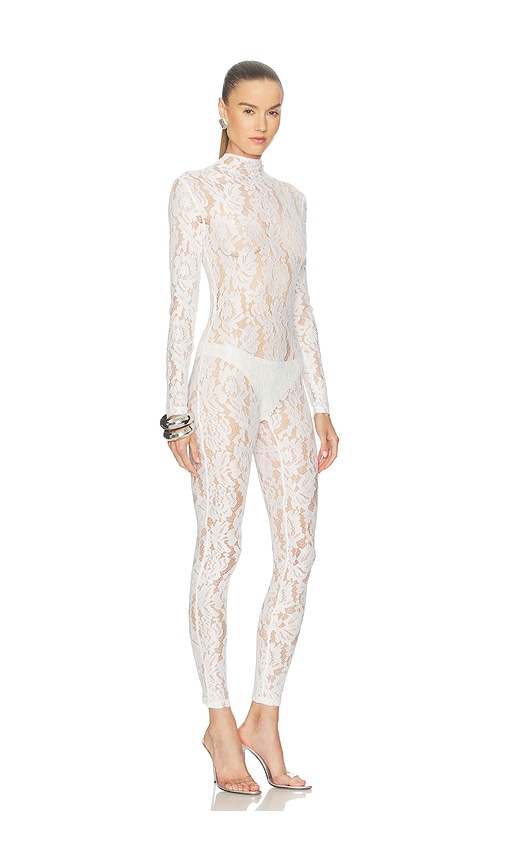 Nookie Lennox Catsuit In White